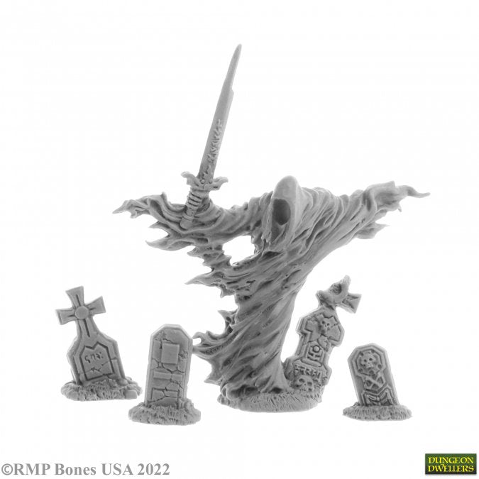 Grave Wraith and Tombstones (3)
