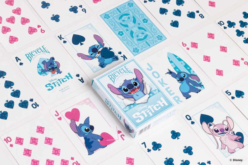 Disney Stitch Playing Cards