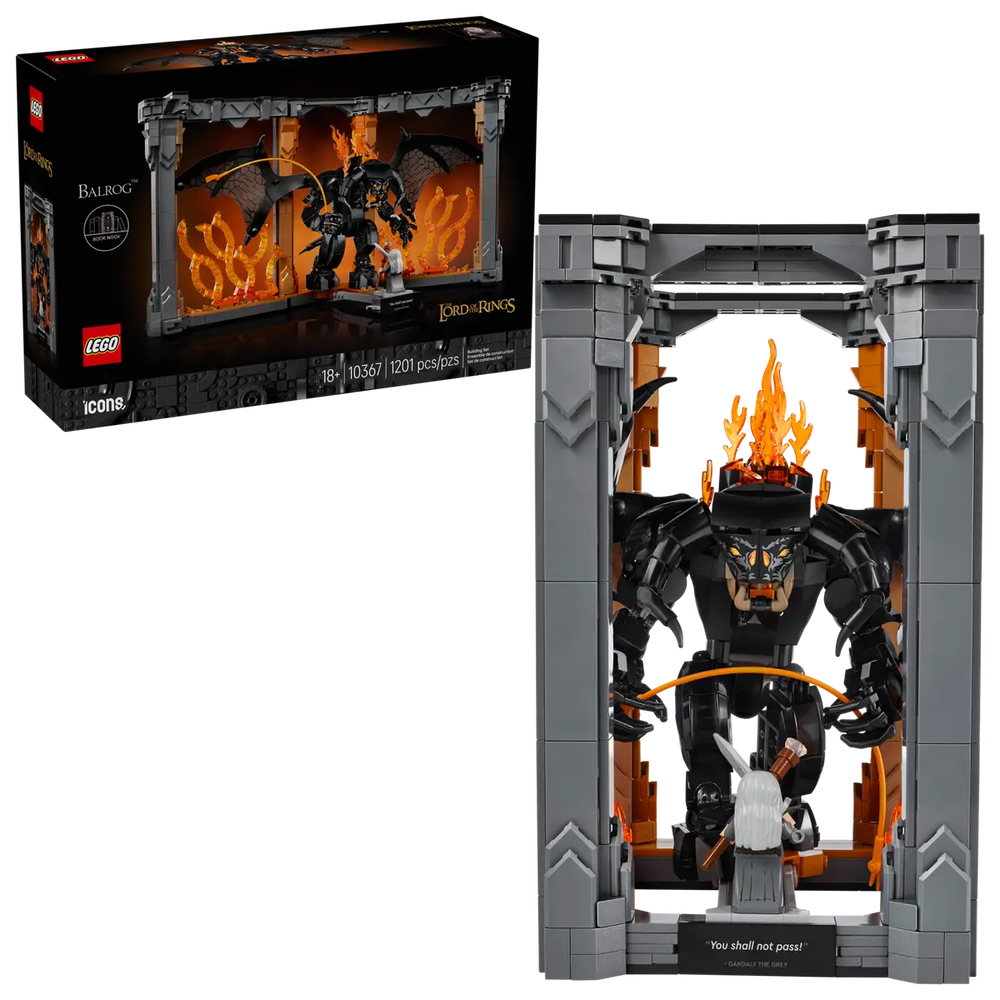 LEGO: The Lord of the Rings: Balrog™ Book Nook 10367