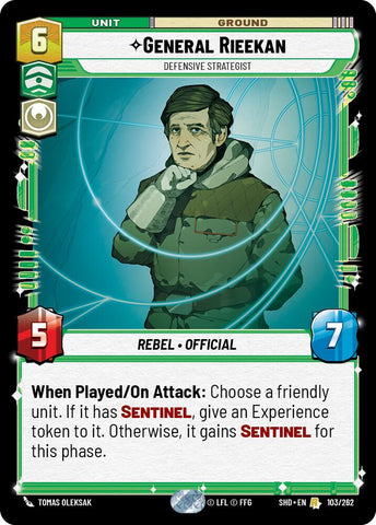 General Rieekan - Defensive Strategist (103/262) [Shadows of the Galaxy]