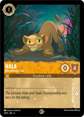 Nala - Mischievous Cub (3) [Promo Cards]