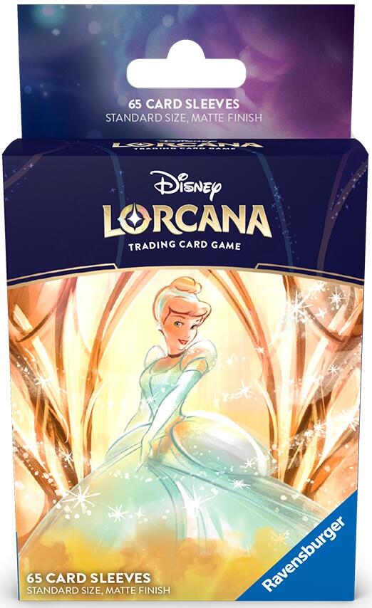 PRE-ORDER: Disney Lorcana: Card Sleeves (Cinderella / 65-Pack)