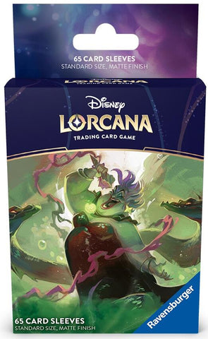 PRE-ORDER: Disney Lorcana: Card Sleeves (Ursula / 65-Pack)