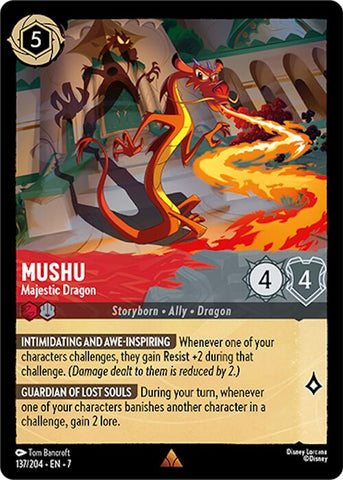 Mushu - Majestic Dragon (137/204) [Archazia's Island]