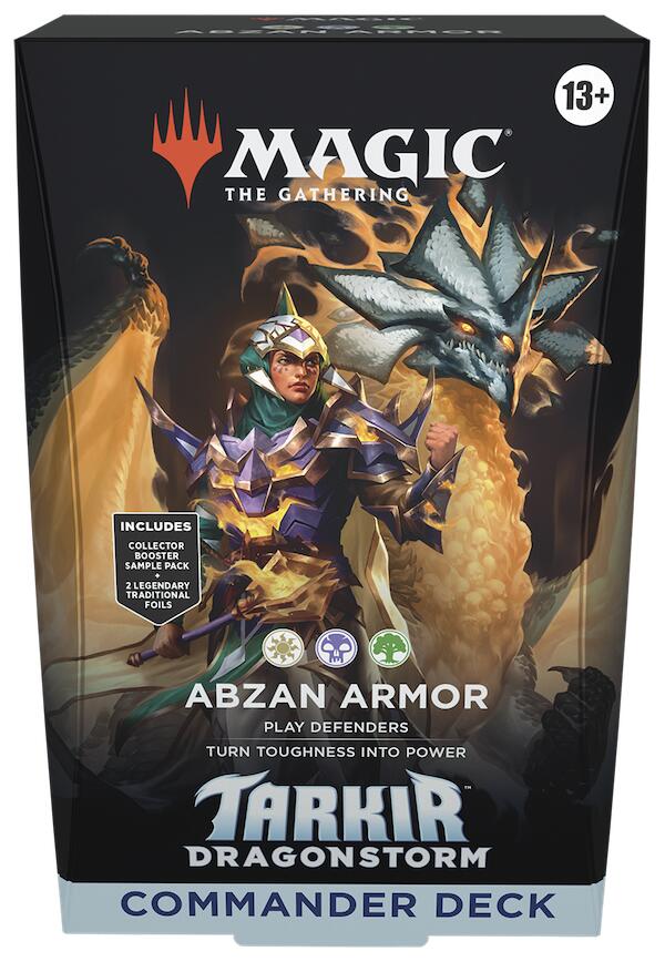 PRE-ORDER: Tarkir: Dragonstorm - Commander Deck (Abzan Armor)