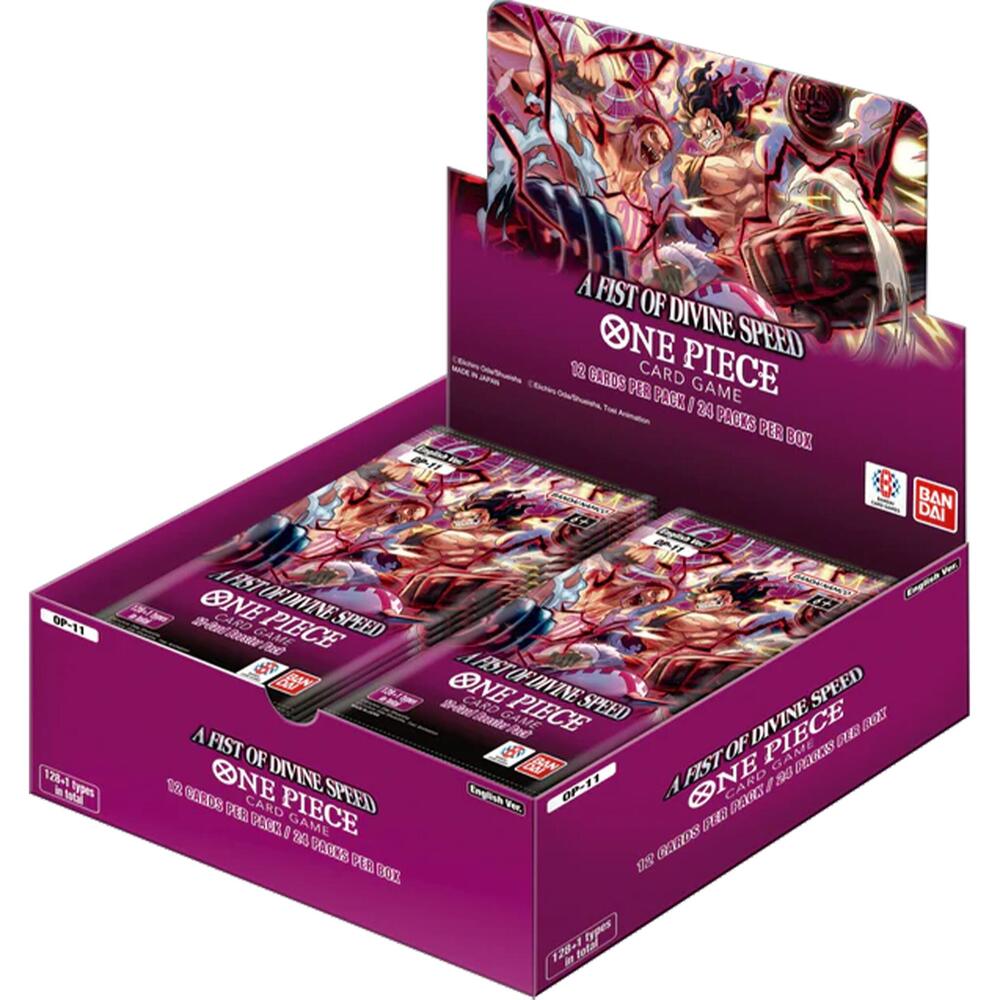 PRE-ORDER: A Fist of Divine Speed (OP11) Booster Box