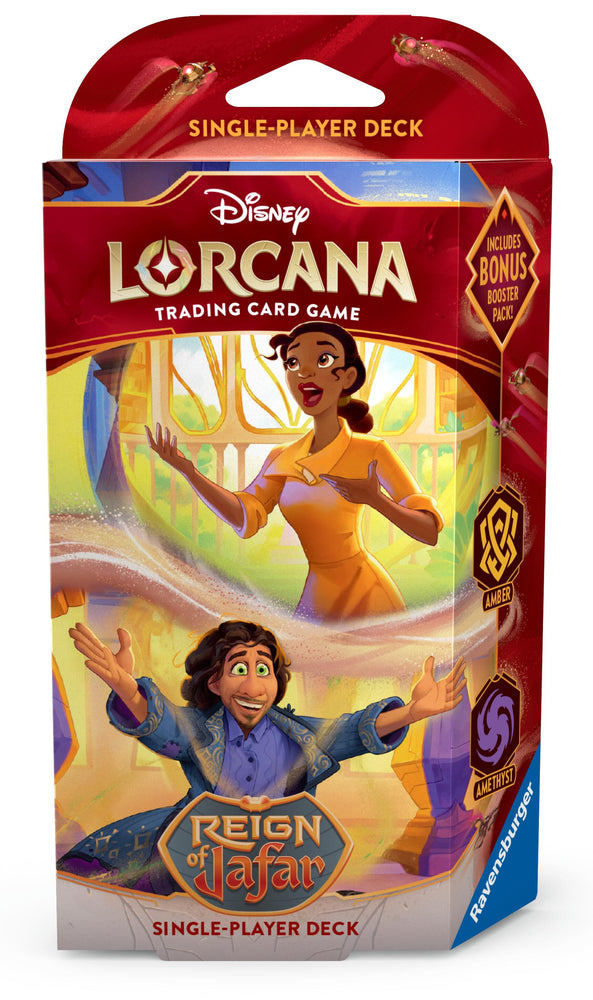 PRE-ORDER: Reign of Jafar - Starter Deck (Amber & Amethyst)
