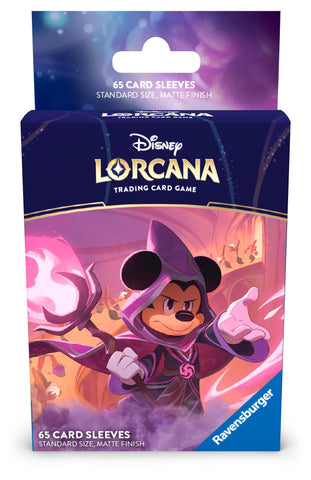 PRE-ORDER: Card Sleeves (Mickey Mouse, Wayward Sorcerer / 65-Pack)