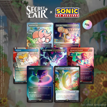 Secret Lair: Drop Series - Secret Lair x Sonic the Hedgehog (Chasing Adventure - Rainbow Foil)