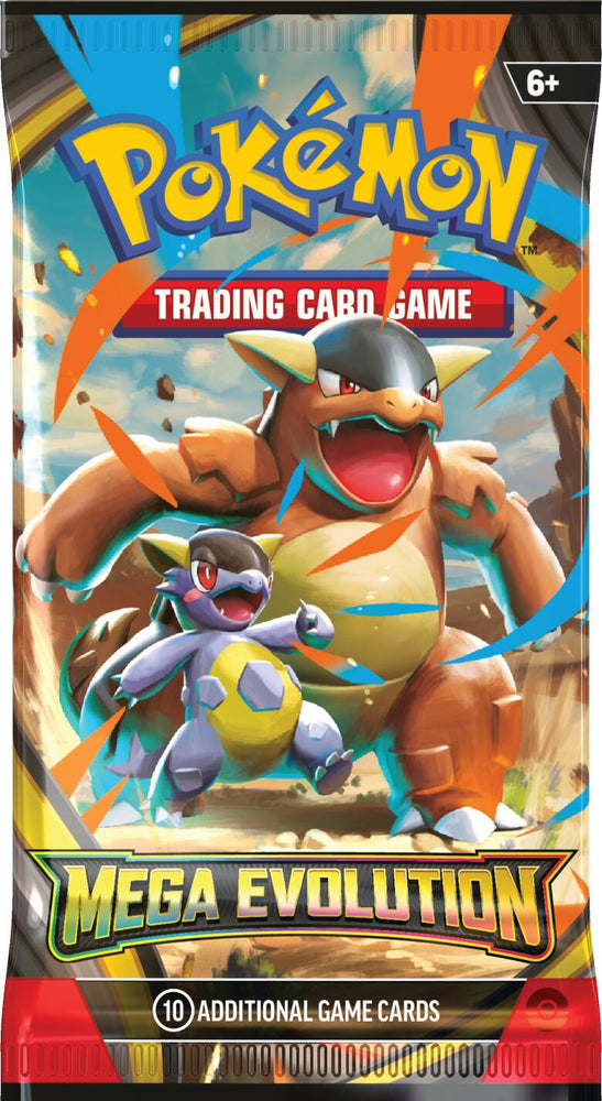 PRE-ORDER: Scarlet & Violet: Mega Evolution - Booster Pack (Limit 6/person)
