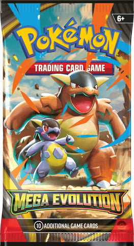 PRE-ORDER: Scarlet & Violet: Mega Evolution - Booster Pack (Limit 6/person)