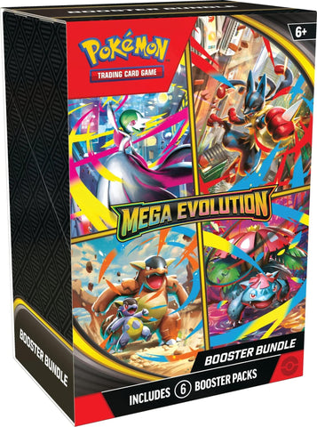 PRE-ORDER: Scarlet & Violet: Mega Evolution - Booster Bundle (Limit 1/household)