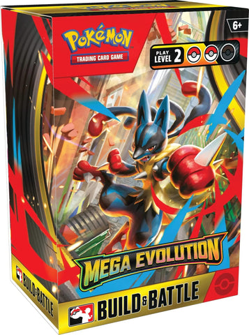 PRE-ORDER: Scarlet & Violet: Mega Evolution - Build & Battle Box (Limit 1/household)