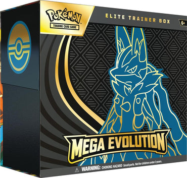 PRE-ORDER: Scarlet & Violet: Mega Evolution - Elite Trainer Box [Mega Lucario] (Limit 1/household)
