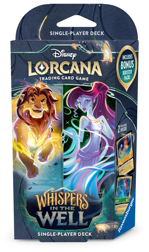 PRE-ORDER: Whispers in the Well - Starter Deck (Amber & Emerald)