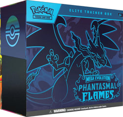 PRE-ORDER: Mega Evolution: Phantasmal Flames - Elite Trainer Box (Limit 1/household)