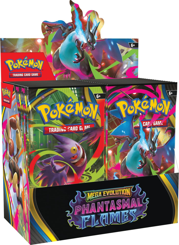 PRE-ORDER: Mega Evolution: Phantasmal Flames - Booster Box (Limit 1/household)