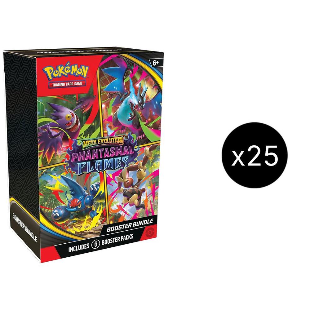 Mega Evolution: Phantasmal Flames - Booster Bundle Case