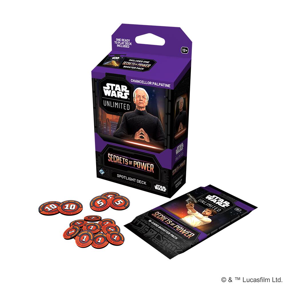 PRE-ORDER: Secrets of Power - Spotlight Deck: Chancellor Palpatine