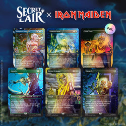 Secret Lair: Drop Series - Secret Lair x Iron Maiden: Album Art (Rainbow Foil Edition)
