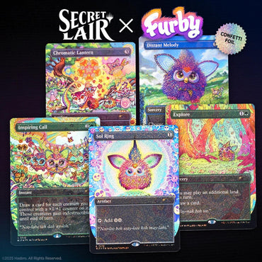 Secret Lair: Drop Series - Secret Lair x Furby: Doo-ay Noo-lah (Confetti Foil Edition)