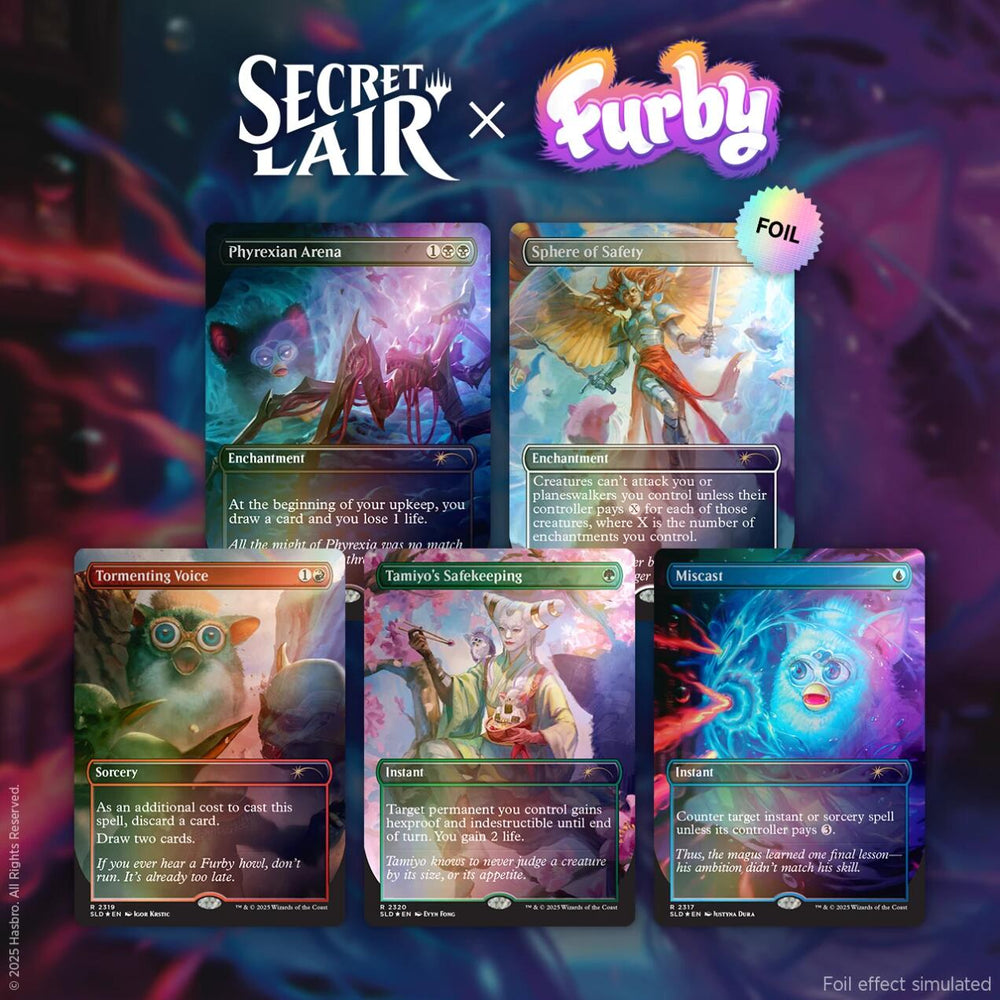 Secret Lair: Drop Series - Secret Lair x Furby: The Gathering (Rainbow Foil Edition)