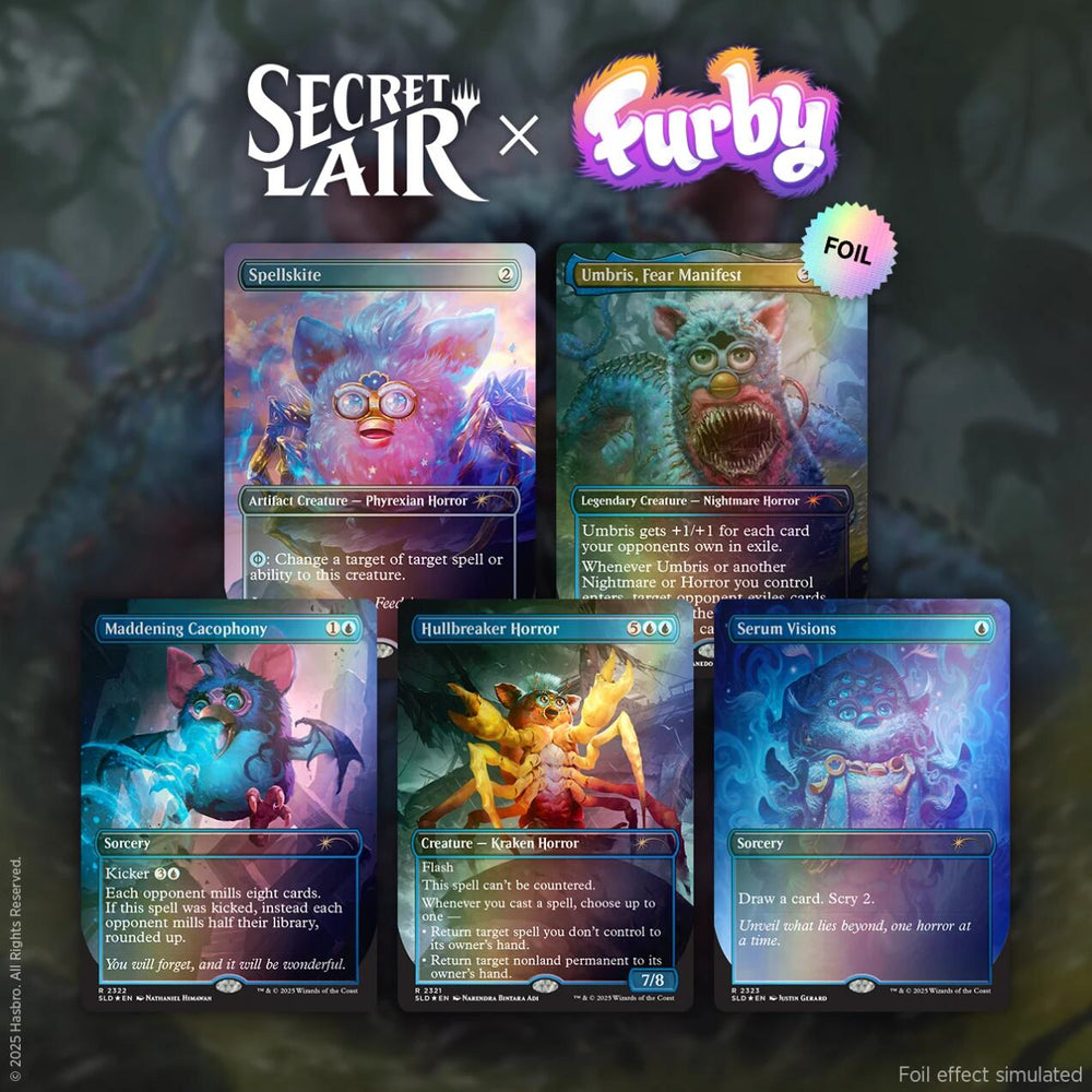 Secret Lair: Drop Series - Secret Lair x Furby: The Oddbodies (Rainbow Foil Edition)