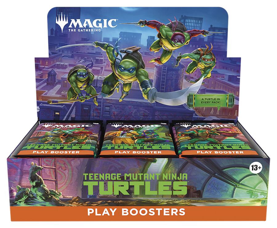 PRE-ORDER: Teenage Mutant Ninja Turtles - Play Booster Display