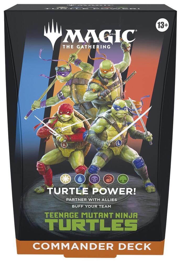 PRE-ORDER: Turtle Power! - Commander: Teenage Mutant Ninja Turtles