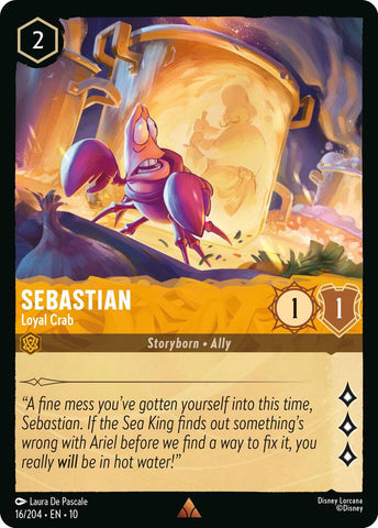 Sebastian - Loyal Crab (16/204) [Whispers in the Well]