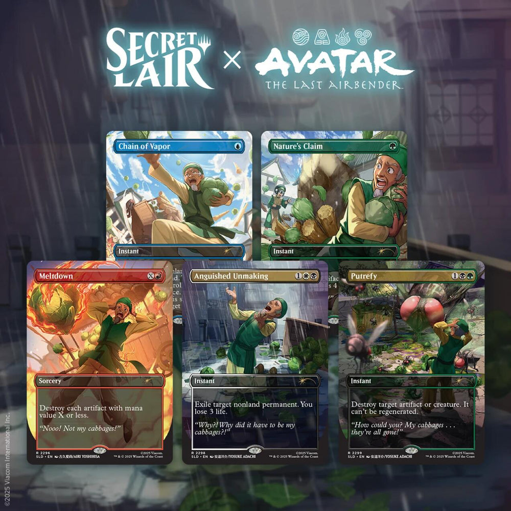 Secret Lair: Drop Series - Avatar: The Last Airbender: My Cabbages! (Non-Foil Edition)
