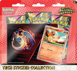 PRE-ORDER: Mega Evolution: Ascended Heroes - Tech Sticker Collection (Charmander) (Limit 2/household)