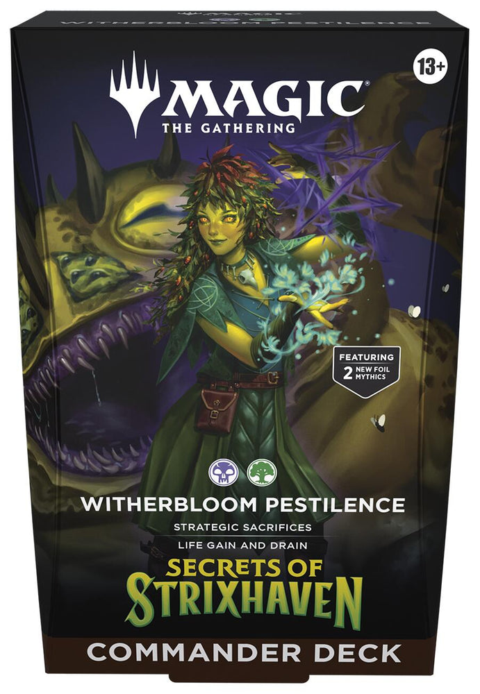 PRE-ORDER: Secrets of Strixhaven Commander Deck - Witherbloom Pestilence