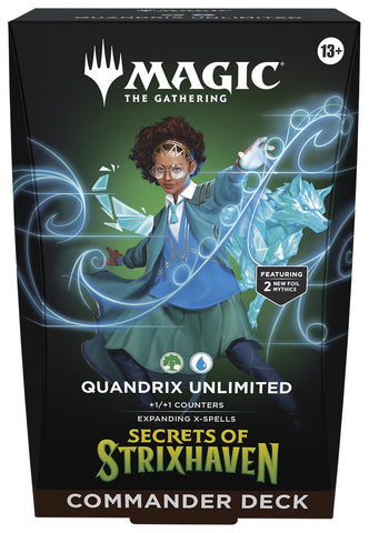 PRE-ORDER: Secrets of Strixhaven Commander Deck - Quandrix Unlimited