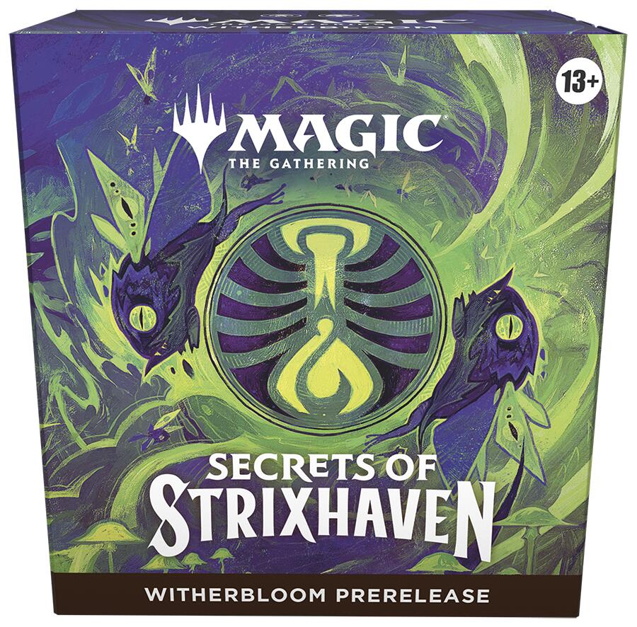 PRE-ORDER: Secrets of Strixhaven - Witherbloom Prerelease Pack (Limit 1/household)