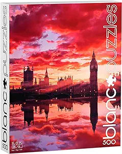 Big Ben London Sunset, 500PC Puzzle