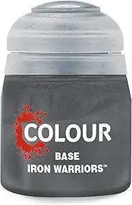 Citadel Paint: BASE: IRON WARRIORS (12ML)