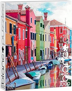 The Canals of Burano Italy, 1000PC Puzzle