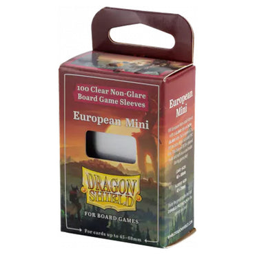 Deck Protector: Board Game Sleeve: Dragon Shield: European Mini (100)