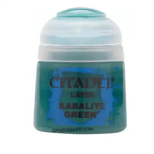 Citadel Paint: LAYER: KABALITE GREEN