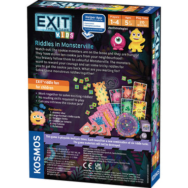 EXIT: The Game - Kids - Riddles in Monsterville