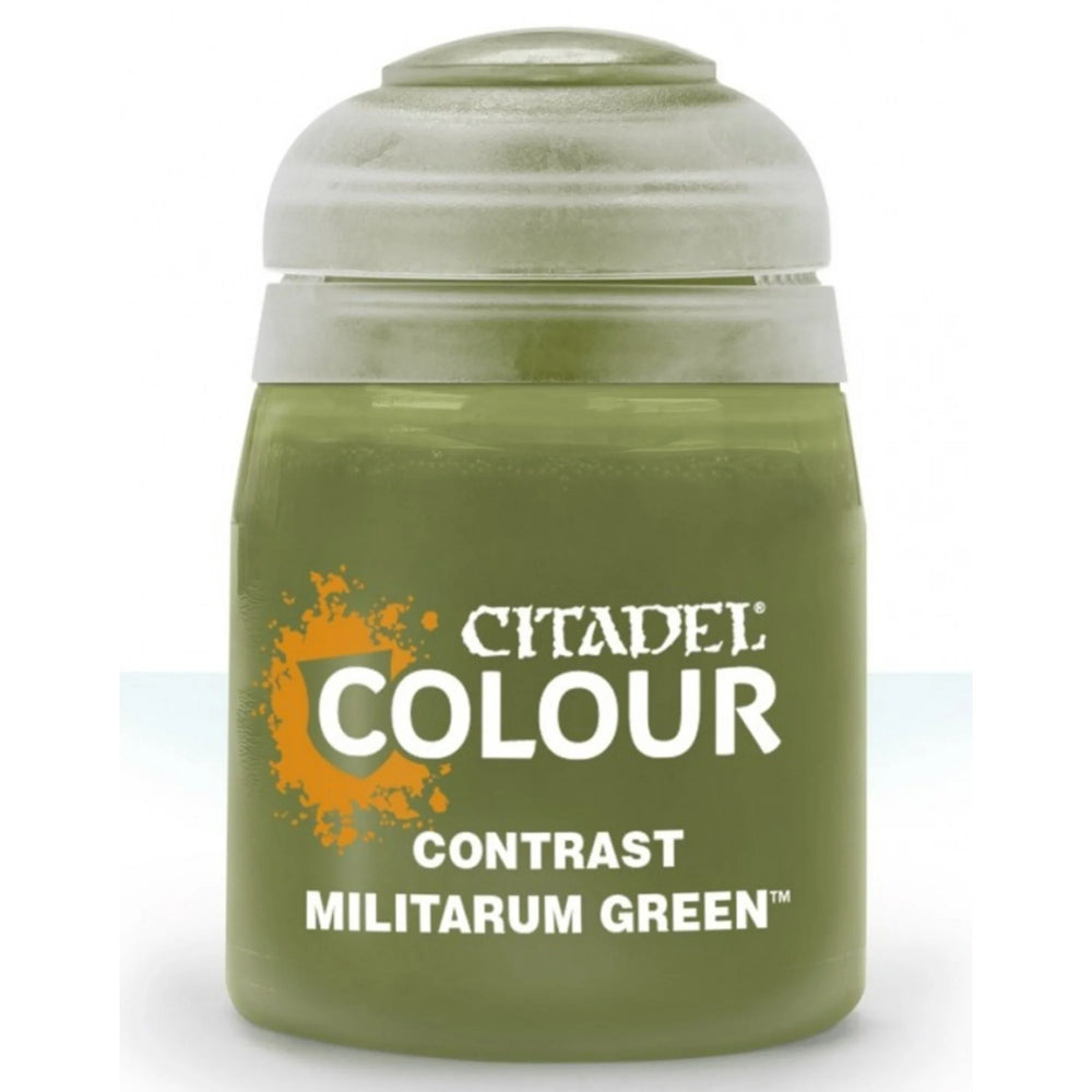 Citadel Paint: CONTRAST: MILITARUM GREEN (18ML)