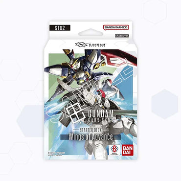 PRE-ORDER: GUNDAM CARD GAME: STARTER DECK [ST02]: Wings of Advance
