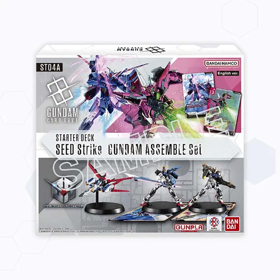 PRE-ORDER: GUNDAM CARD GAME: ASSEMBLE STARTER SET [ST04A]: SEED Strike