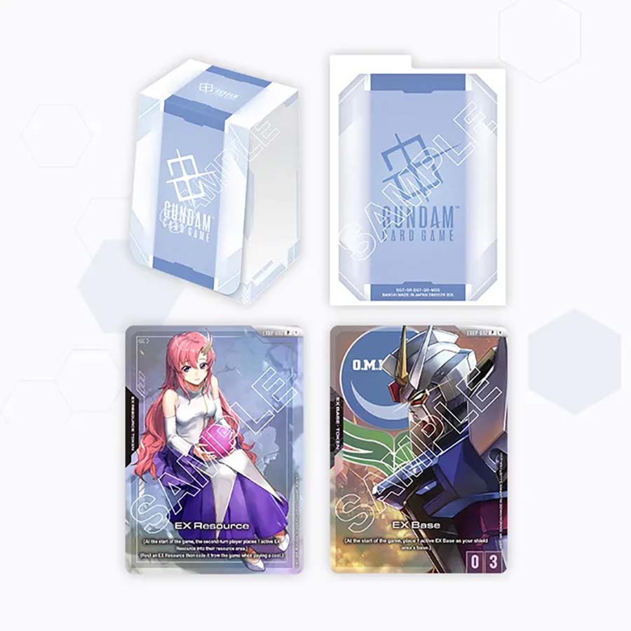 PRE-ORDER: GUNDAM CARD GAME: OFFICIAL DECK CASE 01