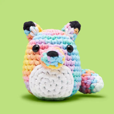 Felix the Fox Beginner Pastel Crochet Kit