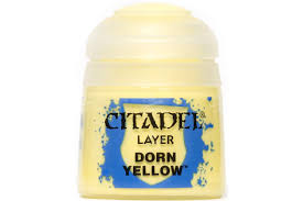 Citadel Paint: LAYER: DORN YELLOW