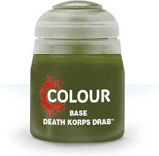 Citadel Paint BASE: DEATH KORPS DRAB (12ML)