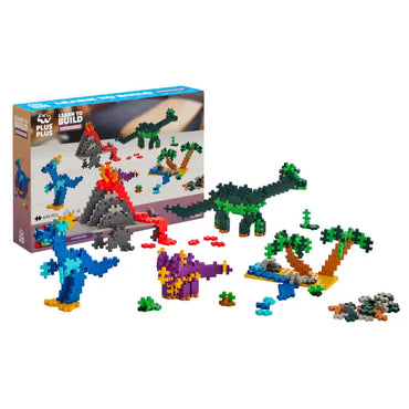 PLUS-PLUS Learn to Build: Dinosaurs