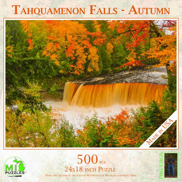 Tahquamenon Falls - Autumn 500PC Puzzle